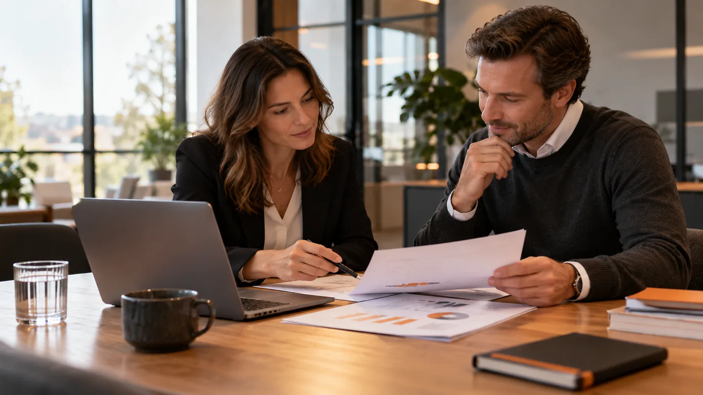 Zakelijk overleg over backofficekosten, voorwaarden en dienstverlening